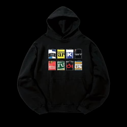Market Oil Can Hoodie 'Black'