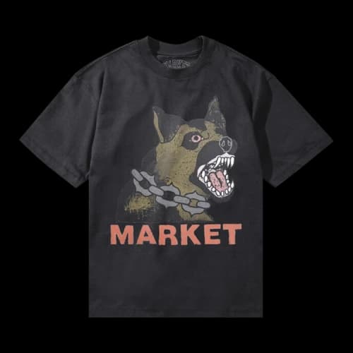 Market Beware Combat T-Shirt 'Black Enzyme Wash'
