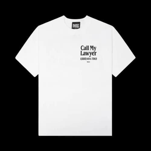 Market Flip The Bird T-Shirt 'White'