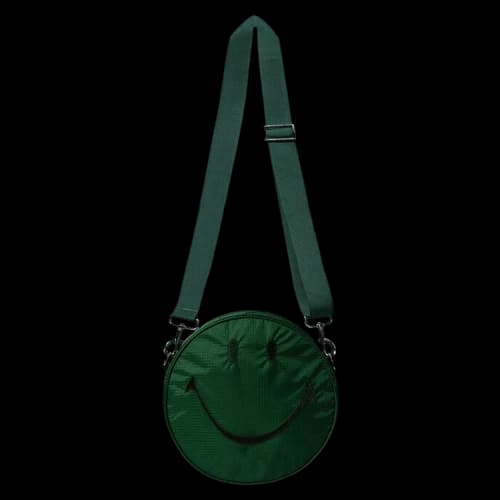 Market Smiley Large Crossbody Bag 'Green'