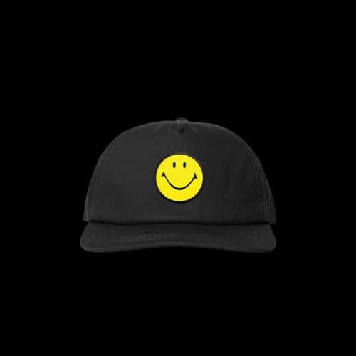 Market Smiley Classic 5 Panel Hat 'Black'