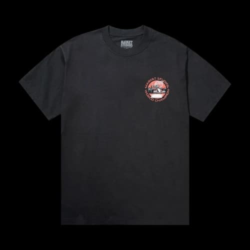 Market Have A Nice Race T-Shirt 'Washed Black'
