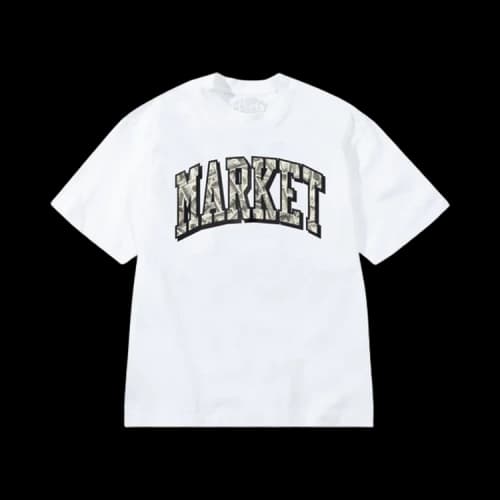 Market Money Arc T-Shirt 'White'