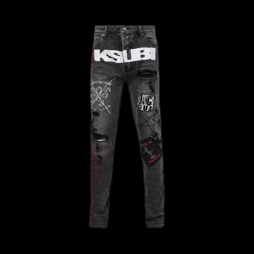 Ksubi x Kustom Van Winkle Dance Klub Jean 'Black'