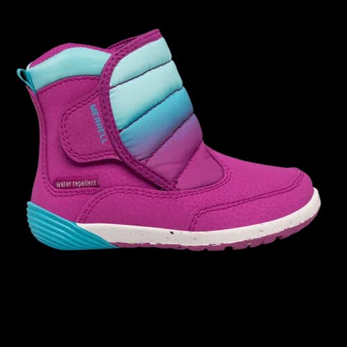 Merrell Bare Steps Puffer Little Kid 'Berry Turquoise'