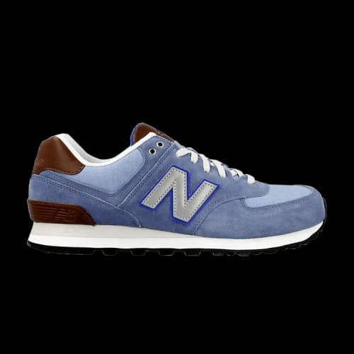 New Balance 574 Series Shock Absorption Non-Slip Wear-resistant Low Tops Retro Blue
