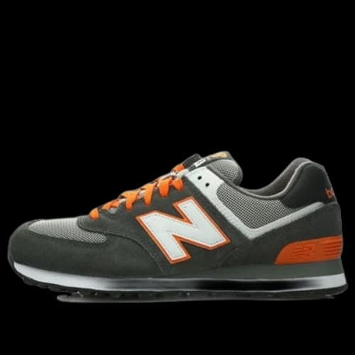 New Balance 574 Back Pack Low-top Gray/Orange