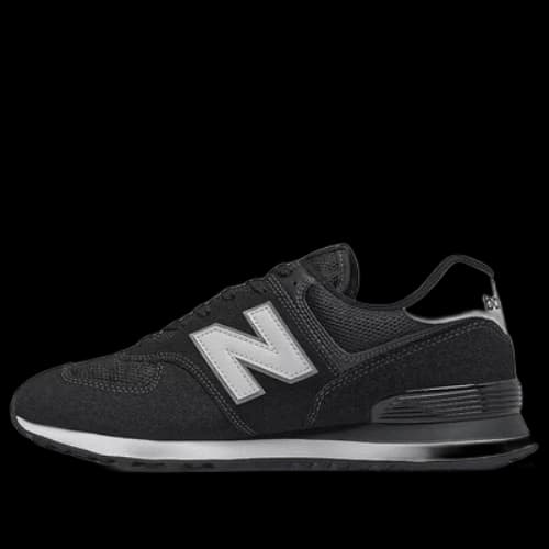 New Balance 574 Shoes Black/White