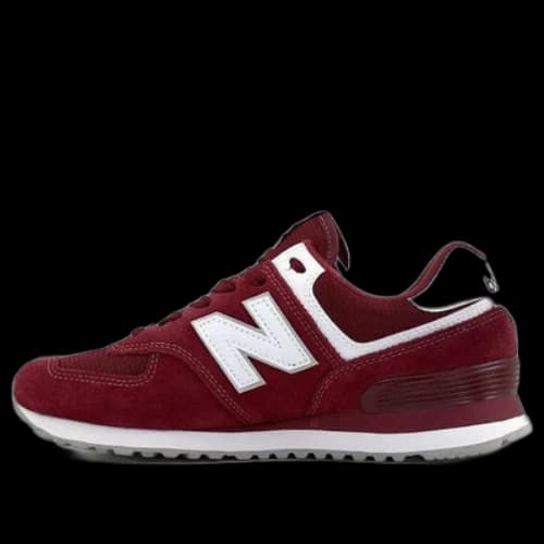 New Balance 574 Series Casual 'Burgundy White'