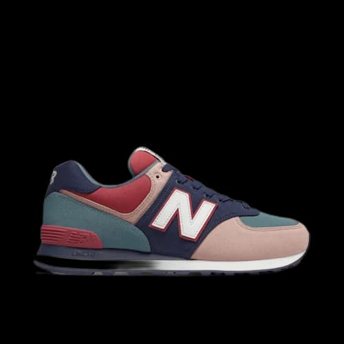 New Balance 574 Red Blue