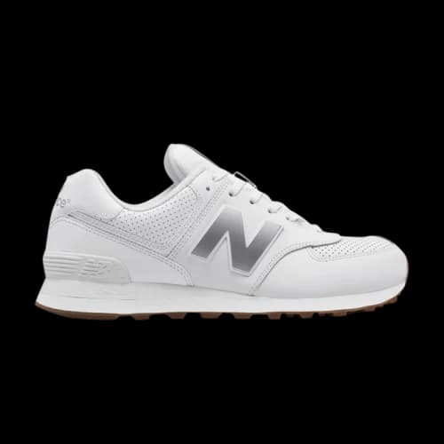 New Balance 574 Leather 'White Gum'