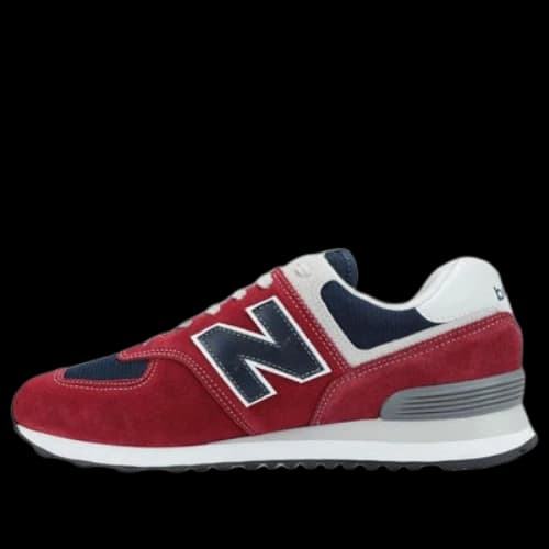 New Balance 574 Series Low Tops Retro Red Blue