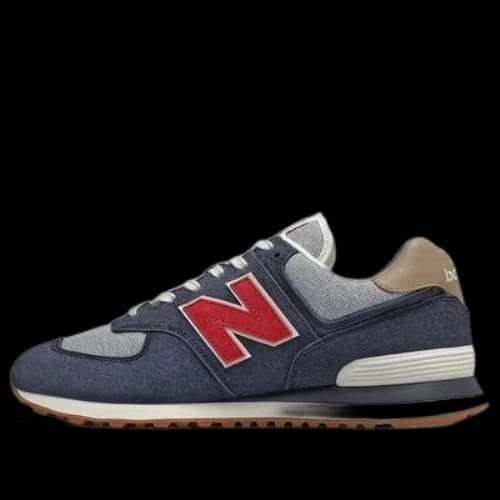 New Balance 574 'Navy Red'