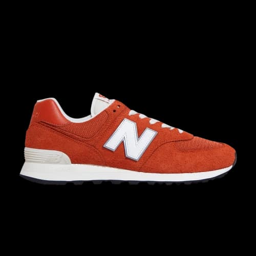 size? × New Balance 574 College Pack Orange