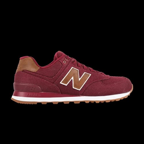 New Balance 574 Red Brown