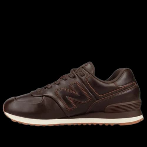 New Balance 574 Series Low Tops Retro Brown 'Dark Brown'