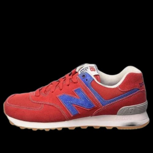 New Balance 574 Series Low-Top Red/Blue