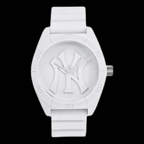 MLB White Sports Silicone waterproof quartz Watch