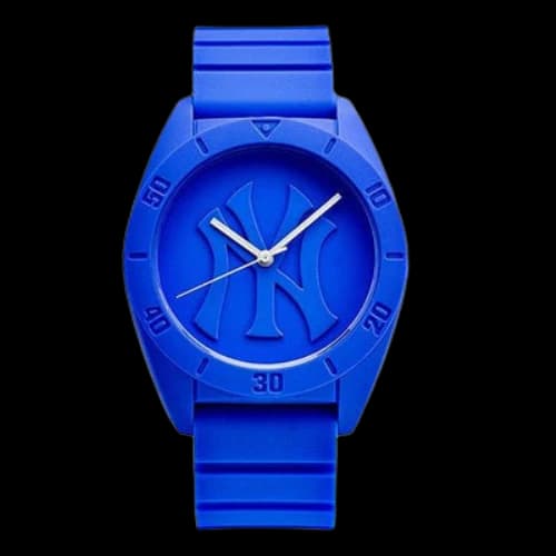 MLB Blue Sports Silicone waterproof quartz Large