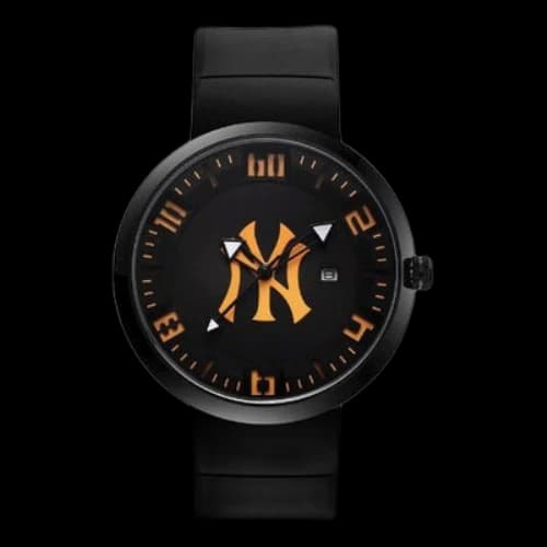 MLB Minimalistic waterproof quartz Watch Orange MLB-NY006