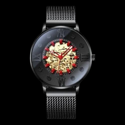 MLB Automatic Mechanical waterproof Watch Black