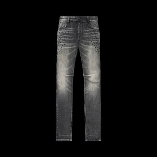 RtA Bryant Skinny Ash Storm Cross Jeans Ash Storm