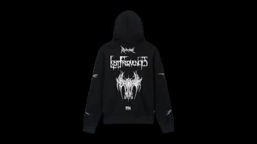 RtA Floyd Black Metal Road To Awe Hoodie Black
