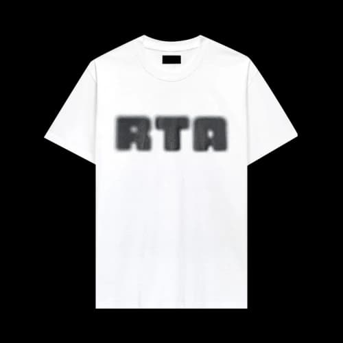 RtA Colin Oversized Short-Sleeve Tee 'White Radio House'