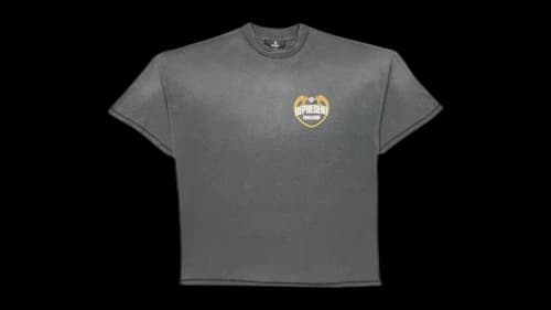 Represent MLM100171 Represent Angel Border T-Shirt Black