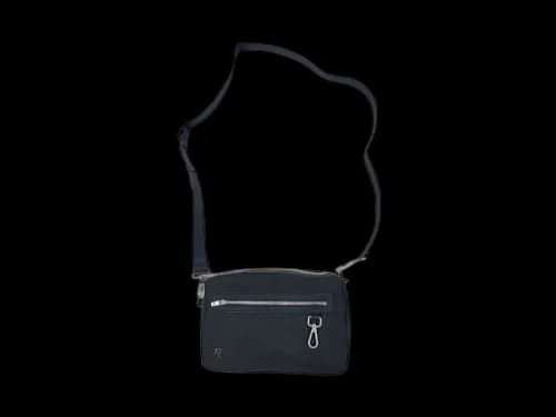 Represent Nylon Messenger Bag Black