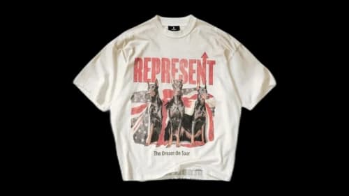 Represent Dream On Tour T-Shirt Beige