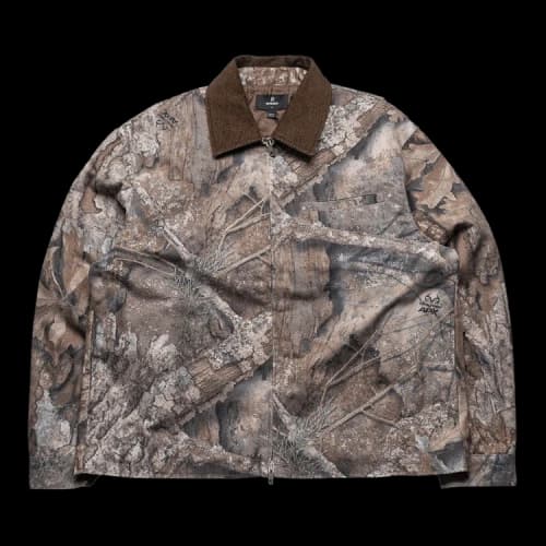 Represent Clo Real Tree Camo Trucker Jacket 'Camo'