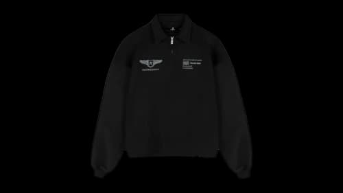 Represent Team Rep Quarter Zip Black