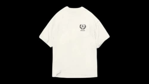 Represent Crest T-shirt Flat White