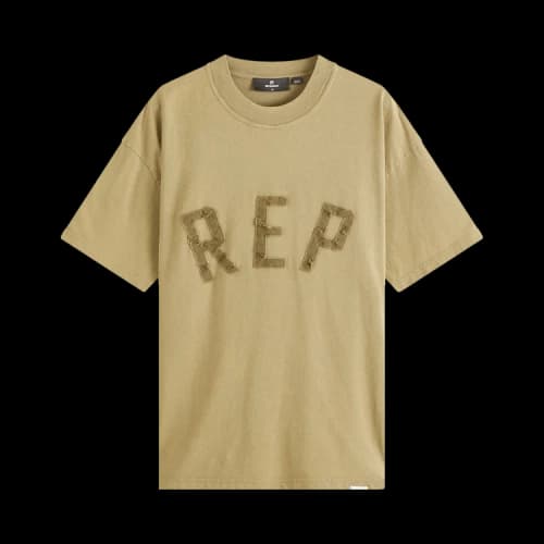 Represent Clo Rep Applique T-Shirt 'Fawn'