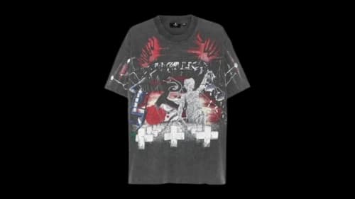 Represent Master Of Puppets Tee Grey