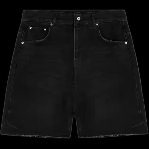 Represent Clo Tailored Denim Shorts 'Black'