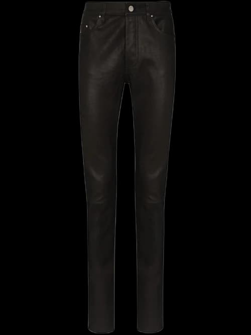 AMIRI Skinny Leather Pants Black