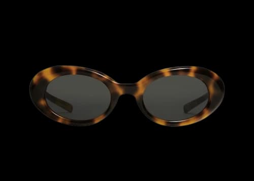 Gentle Monster Maison Margiela Oval Sunglasses Brown MM005 L2