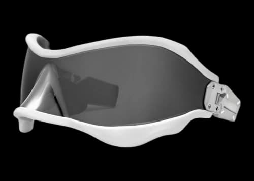 Gentle Monster Maison Margiela Small Mask Sunglasses White/Grey (MM101S 02)