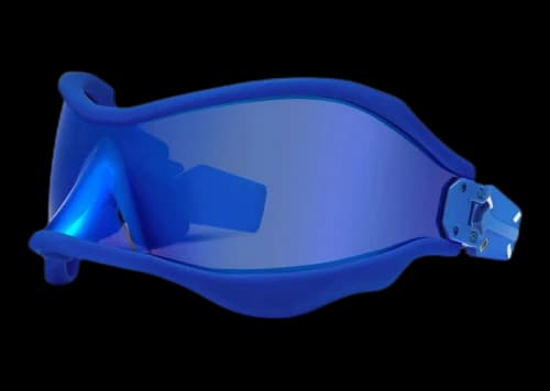Gentle Monster Maison Margiela Small Mask Sunglasses Blue (MM101S BL4)