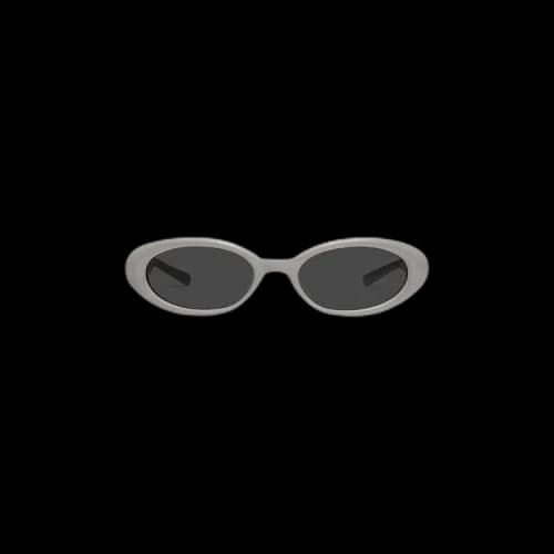 Gentle Monster x Maison Margiela Oval Sunglasses 'Taupe/Grey'
