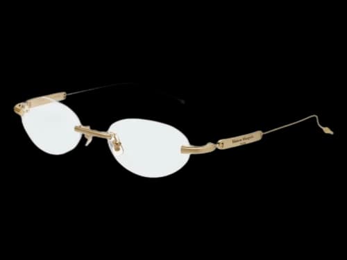 Gentle Monster Maison Margiela Glasses Gold Clear (MM217 A030)