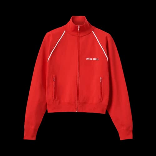 Miu Track Jacket 'Red'
