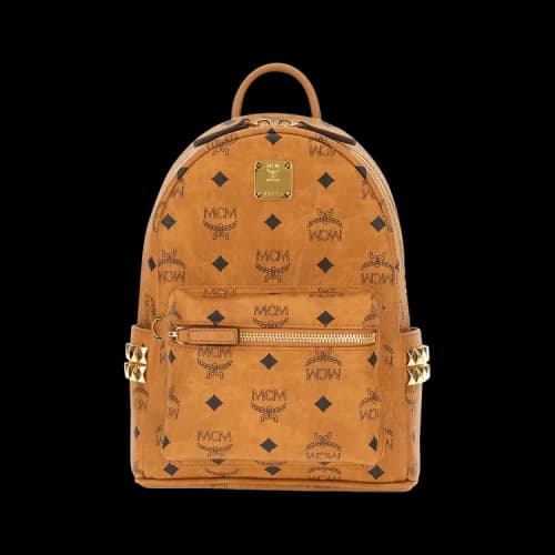 MCM Stark Vi Mini Backpack 'Cognac'