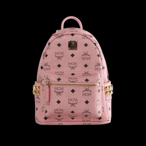 MCM Stark Vi Mini Backpack 'Soft Pink'