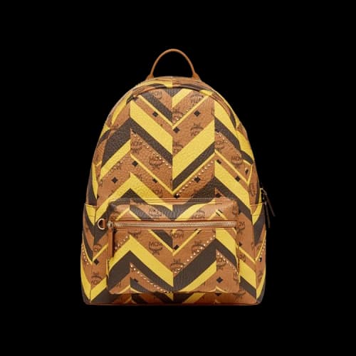 MCM Stark Mega VI Medium Backpack 'Cognac'