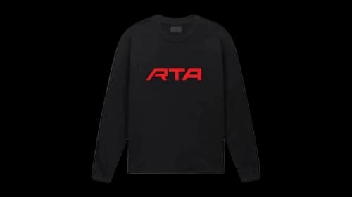 RtA Lawrence Formula Car L/S Tee Black