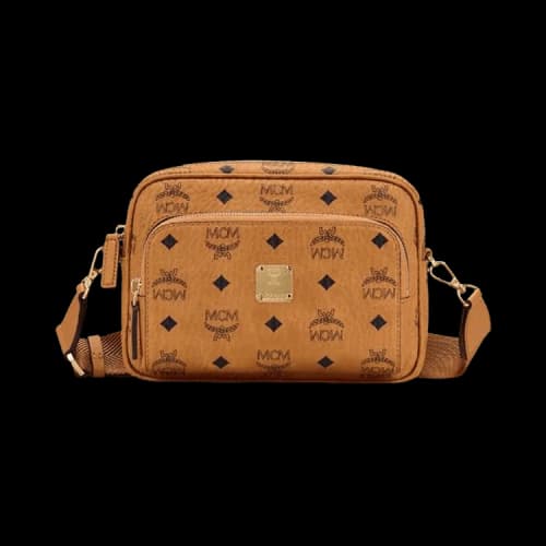 MCM Aren VI Small Crossbody 'Cognac'