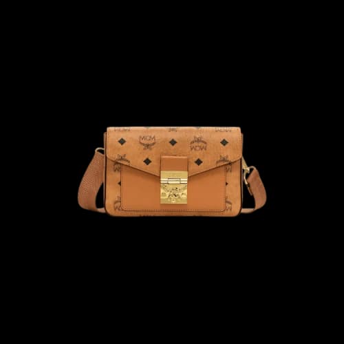 MCM Viktor VI Crossbody Small Bag 'Cognac'